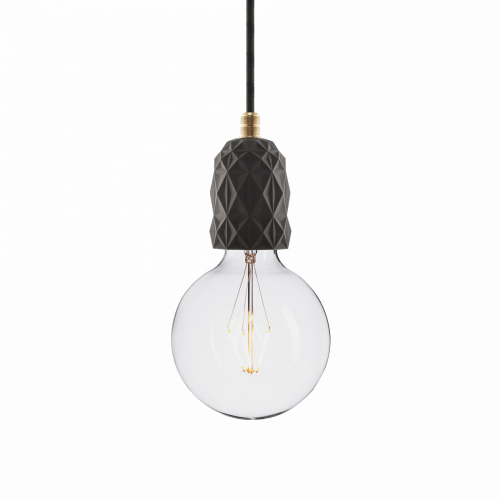 подвесной светильник beton air black brass в Кургане