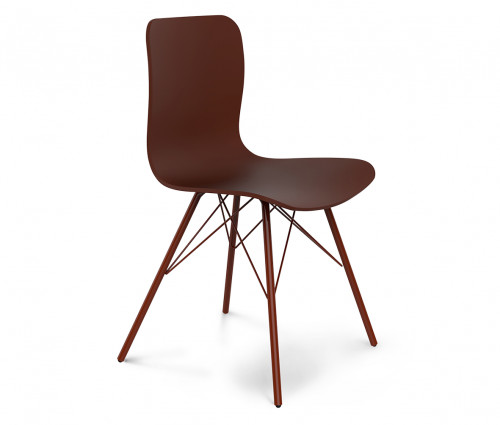 стул dsr коричневый s40 (eames style) в Кургане