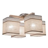 потолочная люстра tk lighting 1918 nadia white 4 в Кургане