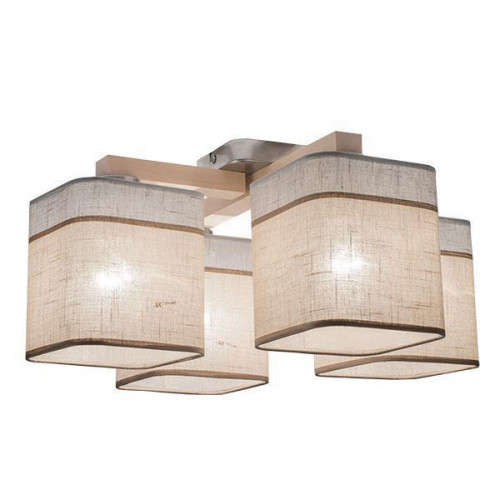 потолочная люстра tk lighting 1918 nadia white 4 в Кургане