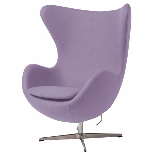 кресло egg chair сиреневое в Кургане