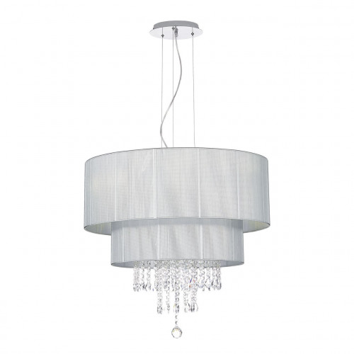 подвесная люстра ideal lux opera sp6 argento в Кургане