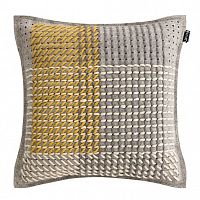 подушка квадатная canevas geo grey от gan в Кургане