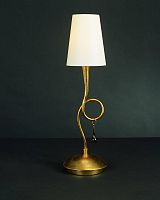 настольная лампа mantra paola painted gold 3545 в Кургане