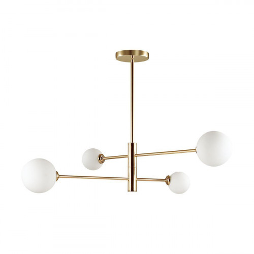 потолочная люстра lumion estelle 4418/4c белая в Кургане