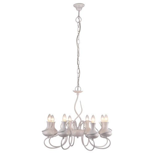 подвесная люстра arte lamp vaso a6819lm-8wh в Кургане