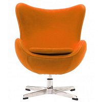 детское кресло egg chair оранжевое в Кургане