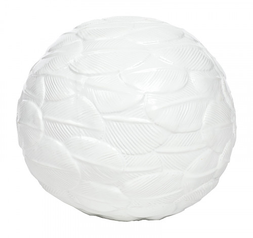 декоративный шар white big в Кургане