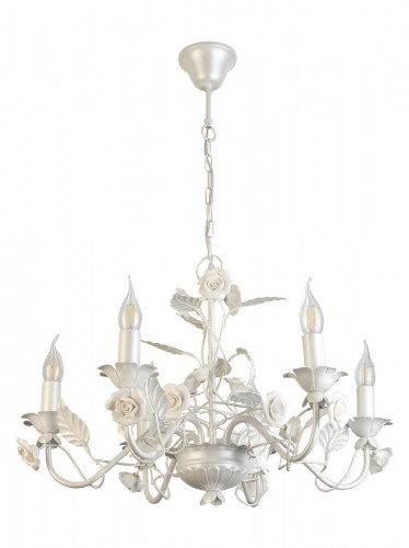 подвесная люстра toplight lynda tl5910d-05wh в Кургане