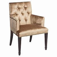 стул с подлокотниками manor rich pearl brown в Кургане