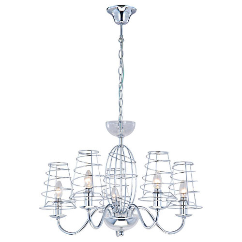 подвесная люстра arte lamp cage a4320lm-5cc в Кургане