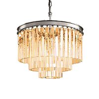 подвесной светильник odeon 6 chrome/amber от delight collection в Кургане