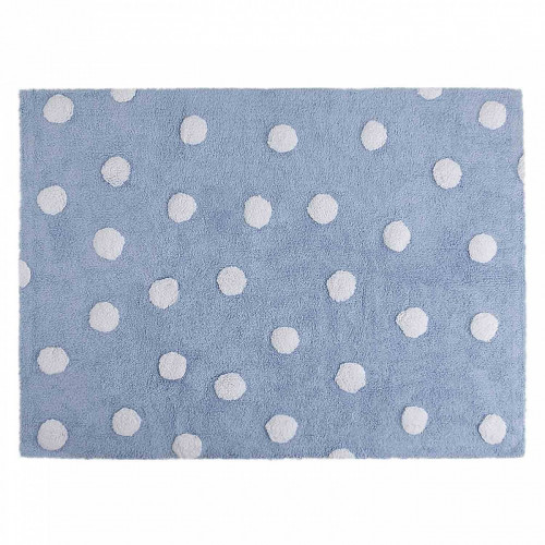 ковер polka dots голубой-белый в Кургане