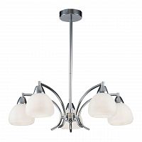 потолочная люстра freya cindy fr5022pl-05ch белая в Кургане