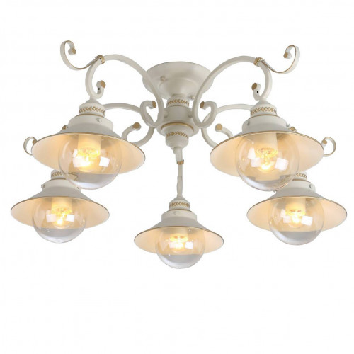потолочная люстра arte lamp 7 a4577pl-5wg в Кургане
