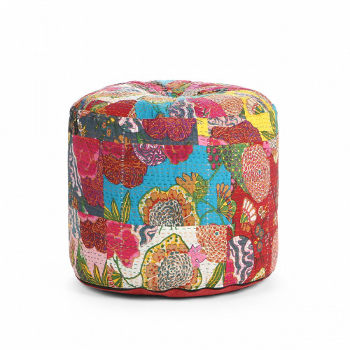 пуф kantha разноцветный в Кургане