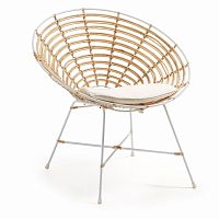 кресло kartell бежевое в Кургане