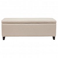 оттоманка dean upholstered storag бежевая в Кургане