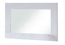 зеркало прямоугольное настенное белое quadro в Кургане