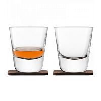 набор из 2 стаканов arran whisky с деревянными подставками 250 мл в Кургане