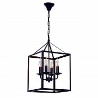 дизайнерская подвесная люстра spot light cage 9810404 черная в Кургане