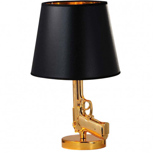 настольная лампа flos - bedside gun gold в Кургане