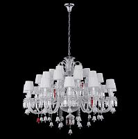 подвесная люстра crystal lux princess sp30 белая в Кургане