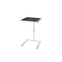 стол кофейный simple c серебро, чёрный в Кургане