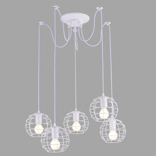 подвесная люстра arte lamp a1110sp-5wh в Кургане