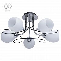 потолочная люстра mw-light альфа 324013405 белая в Кургане