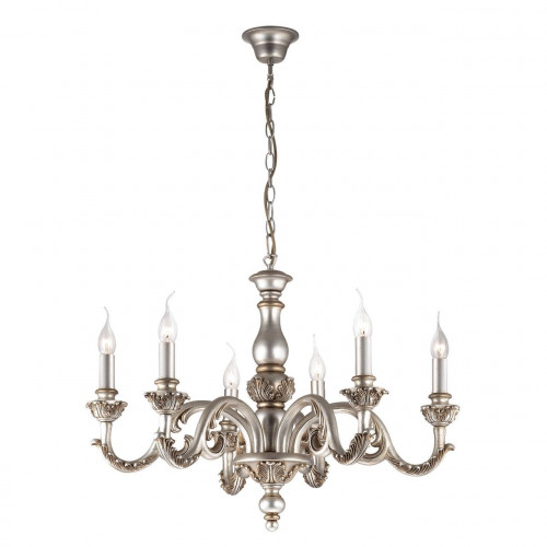 подвесная люстра ideal lux giglio sp6 argento в Кургане
