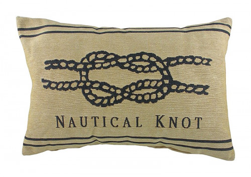 подушка с морским узлом nautical knot natural в Кургане