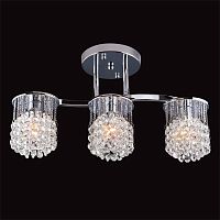 потолочная люстра eurosvet 3222/3 хром strotskis в Кургане