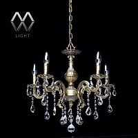 подвесная люстра mw-light свеча 24 301017605 в Кургане