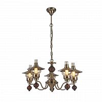 подвесная люстра arte lamp trattoria a5664lm-5ab в Кургане