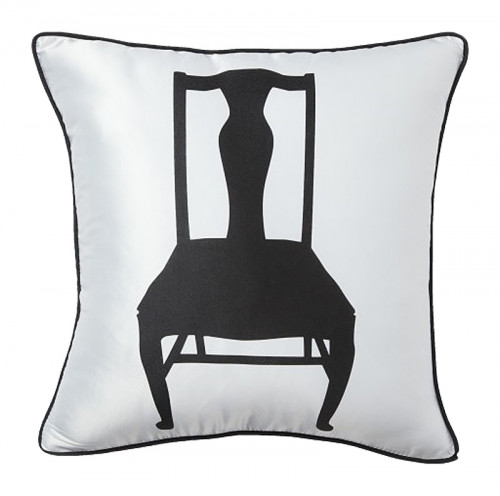 подушка с изображением стула chair white в Кургане