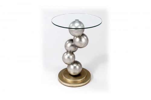 стол журнальный silver balls хром в Кургане