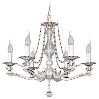 подвесная люстра idlamp eloisa 259/6-whiteplatina в Кургане