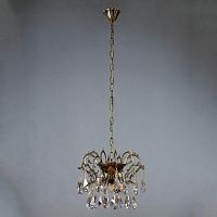 подвесная люстра ambiente alicante 8888/3 cl pb tear drop в Кургане