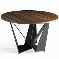 стол обеденный круглый из ореха ct2061r-nogal от angel cerda в Кургане