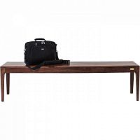скамья brooklyn walnut коричневый 175x40x45 в Кургане