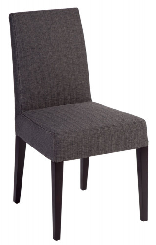 стул aylso dining chair кожа тёмно-серая в Кургане