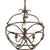подвесная люстра arte lamp bellator a8960sp-3ga медь в Кургане