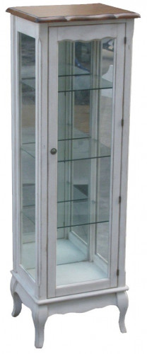 витрина mobilier de maison узкая белая в Кургане