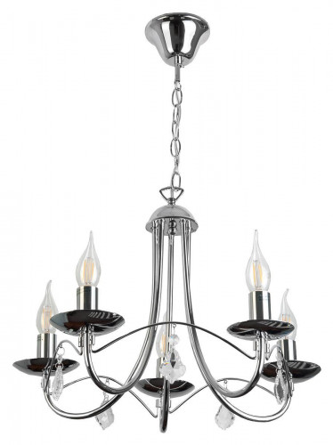 подвесная люстра toplight lily tl6020d-05ch в Кургане