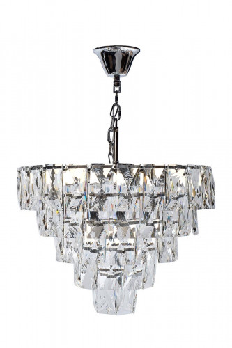 люстра серебро crystal d60x28 см в Кургане