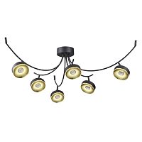 потолочная светодиодная люстра odeon light fineca 3812/42cl в Кургане