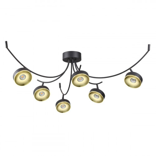 потолочная светодиодная люстра odeon light fineca 3812/42cl в Кургане