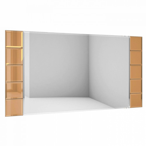 зеркало настенное золотое венецианское с фацетом трэнди-2 в Кургане