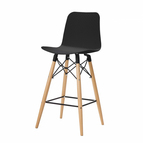 полубарный стул eiffel (eames style) черный в Кургане